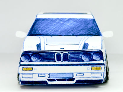 E30 Legacy Classic 2 — Paper Car Collectible Kit